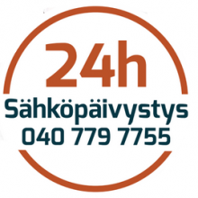 24h sähköpäivystys logo